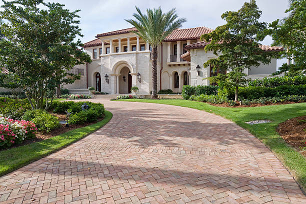 Best Brick Driveway Pavers  in Grover, WY