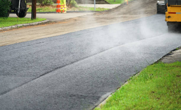 Residential Paver Driveway in Grover, WY